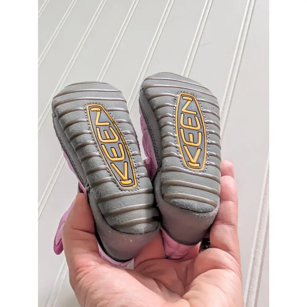 Keen Rover Crib Boots - Infant Girls 24 Months - Gray/Pink